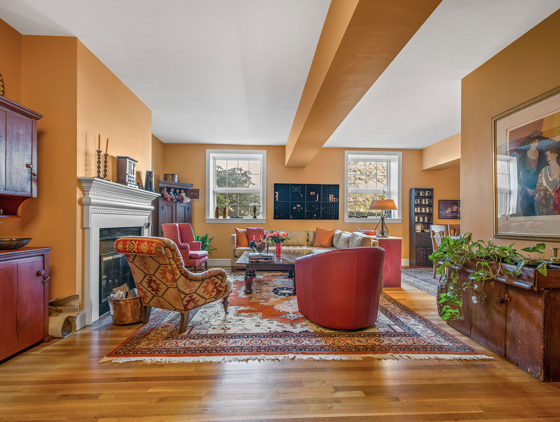 LivingRoom 40 Seaver Wellesley MA