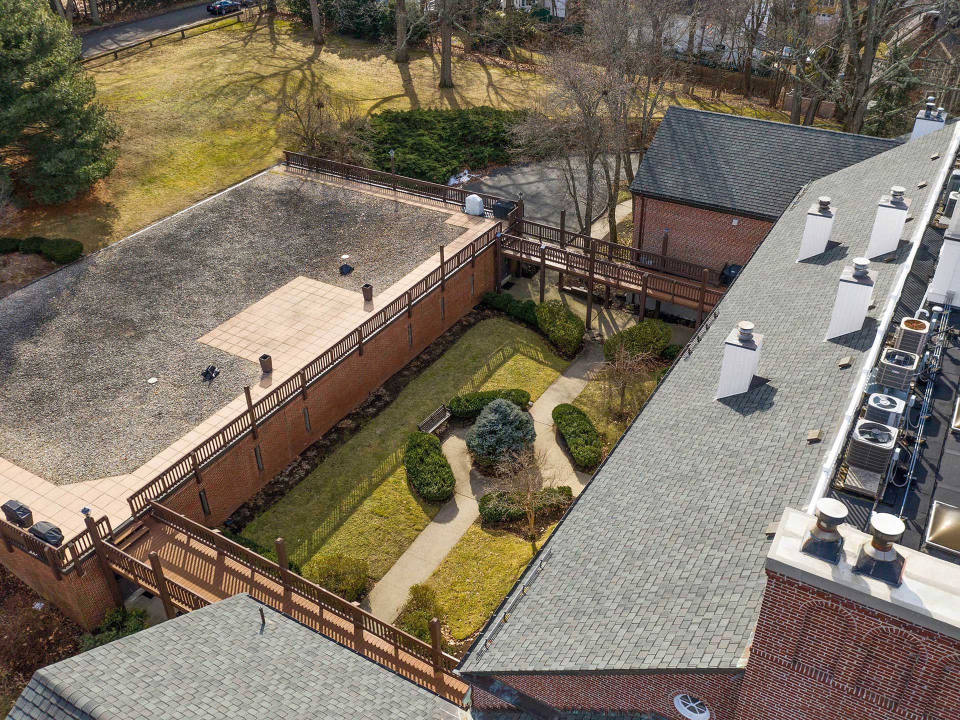 40 Seaver Street Courtyard -Wellesley MA