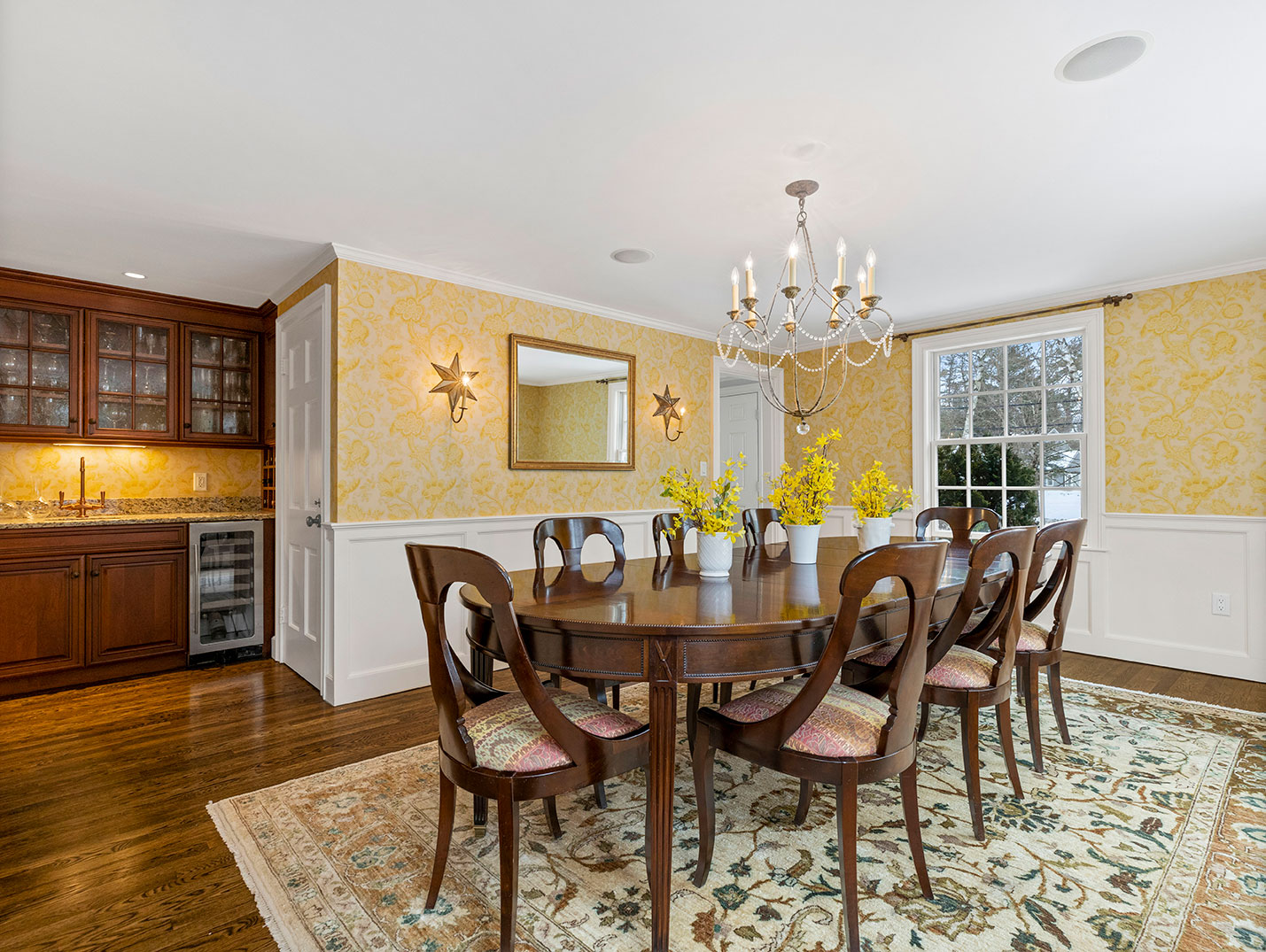 Dining Room Longmeadow-Road-Wellesley-MA