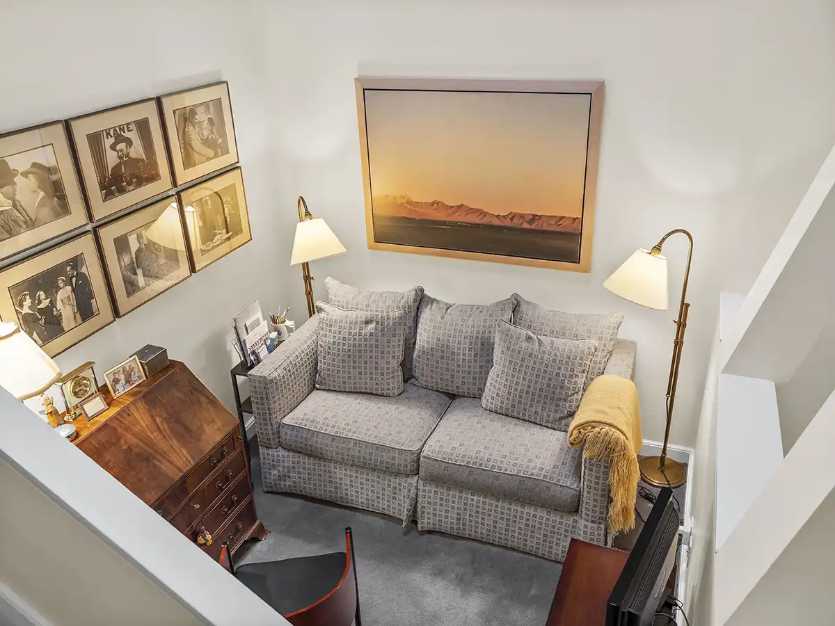 areal view room