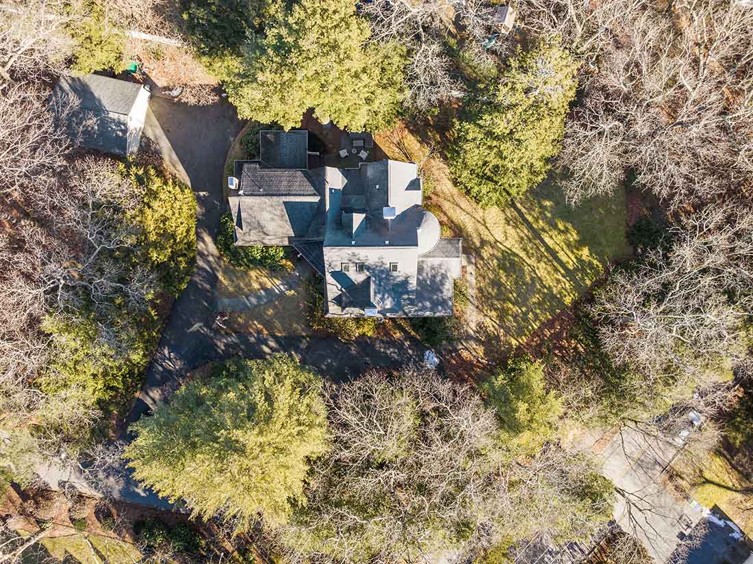 areal yard, 121 Glen Street, Wellesley, MA home