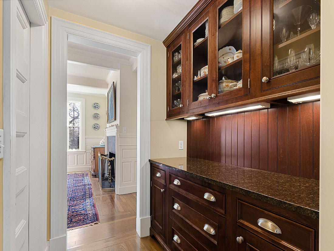 butters pantry, 121 Glen Street, Wellesley, MA home