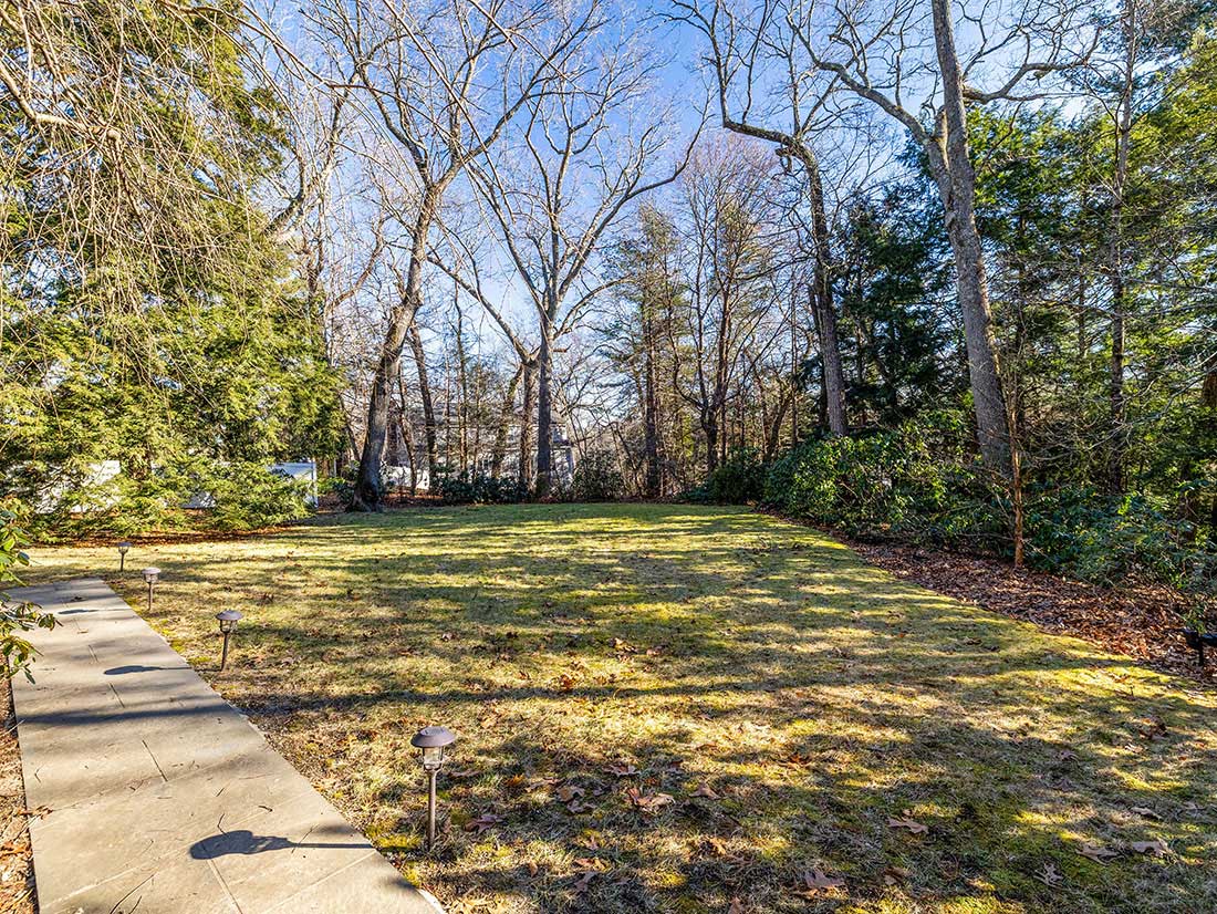 yard, 121 Glen Street, Wellesley, MA home